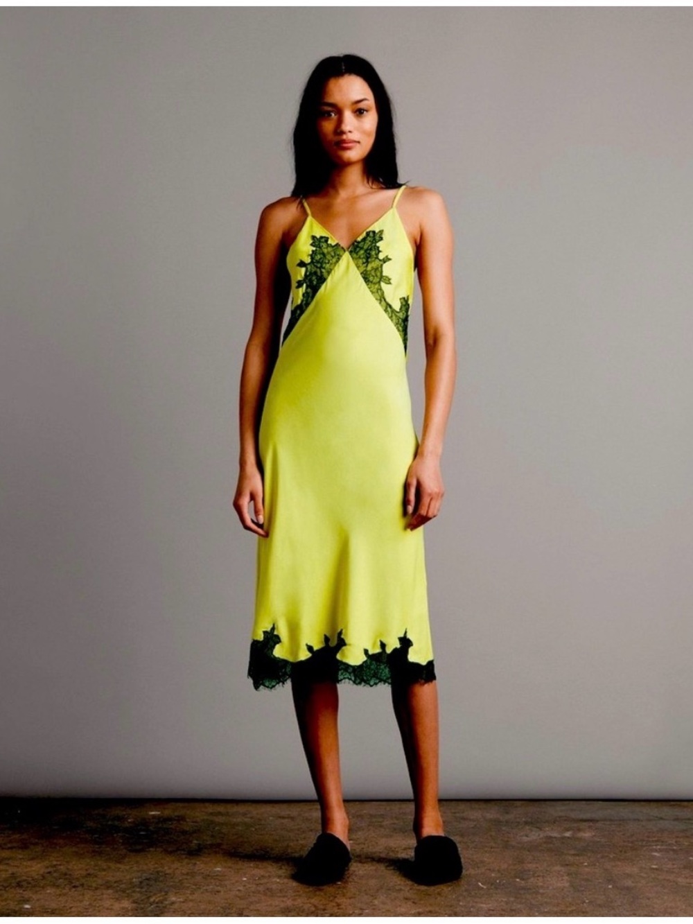 Rag & Bone Logan Lace Slip dress size 2